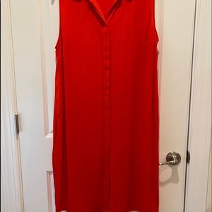 Vince Camuto plus sleeveless tunic dress